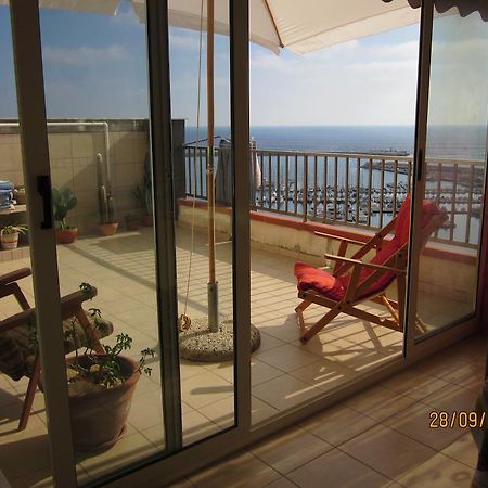 شقة Attico Con Vista Panoramica Sul Mare شاكا الغرفة الصورة